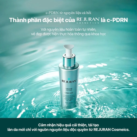 Rejuran Turnover Ampoule - Tinh Chất Hỗ Trợ Phục Hồi, Căng Bóng Da Và Cải Thiện Dấu Hiệu Lão Hóa