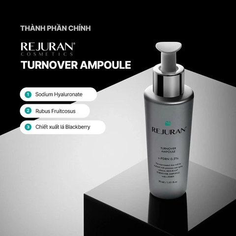 Rejuran Turnover Ampoule - Tinh Chất Hỗ Trợ Phục Hồi, Căng Bóng Da Và Cải Thiện Dấu Hiệu Lão Hóa