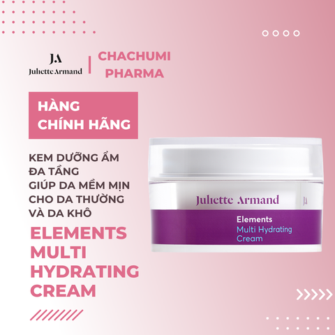 Juliette Armand Elements Multi Hydrating Cream Kem Dưỡng Ẩm Đa Tầng Giúp Da Mềm Mịn Cho Da Thường Và Da Khô 50ml