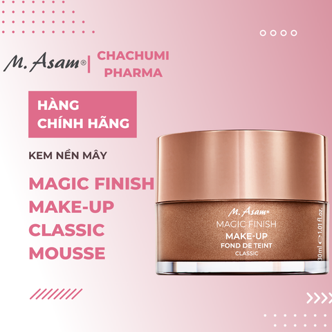 M. Asam Magic Finish Make-Up Mousse Kem Nền Mây 30ml