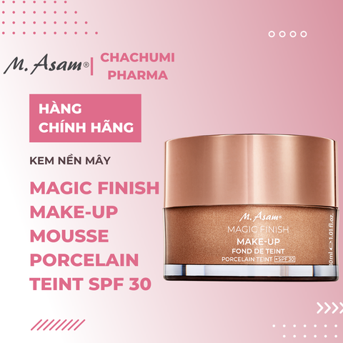 M. Asam Magic Finish Make-Up Mousse Kem Nền Mây 30ml