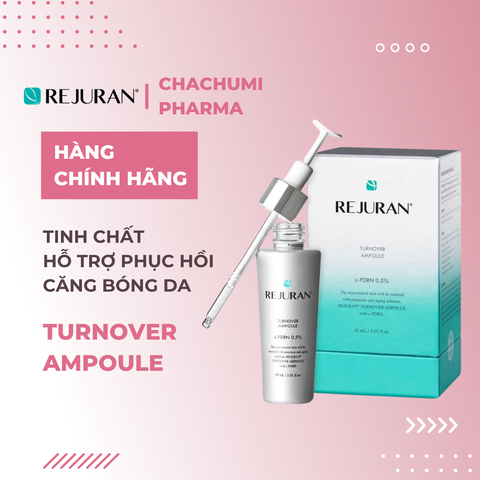 Rejuran Turnover Ampoule - Tinh Chất Hỗ Trợ Phục Hồi, Căng Bóng Da Và Cải Thiện Dấu Hiệu Lão Hóa