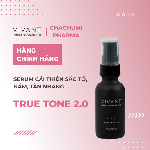 Vivant True Tone 2.0 30ml - Tinh chất chống lão hóa