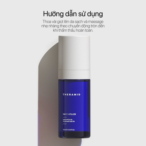 Theramid Hapca Filler -  Tinh Chất HA Cấp Ẩm Đa Tầng, Làm Mịn & Căng Bóng Da 30ml