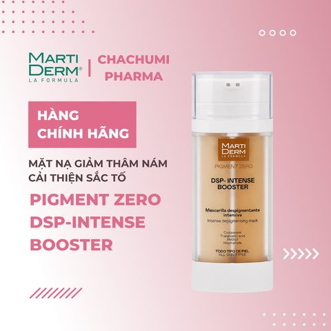 Mặt Nạ Giảm Thâm Nám MartiDerm Pigment Zero DSP-Intense Booster Cải Thiện Sắc Tố Da 30ml