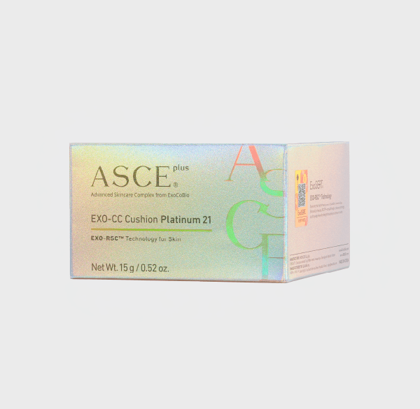 ASCE plus EXO-CC Cushion Platinum - Phấn Nước CC Cushion Che Phủ Dưỡng Da Chống Nắng Exosome
