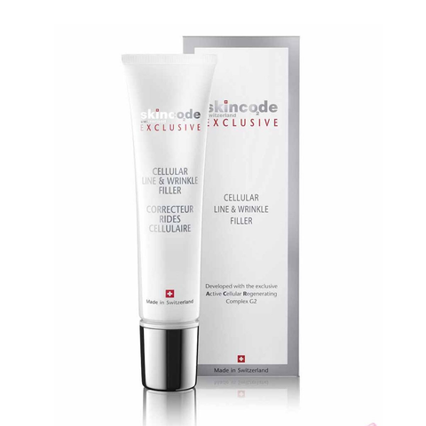 Skincode Cellular Line & Wrinkle Filler - Filler thoa chiết xuất tế bào, xóa nếp nhăn và làm đầy đường nét khuôn mặt 15ml