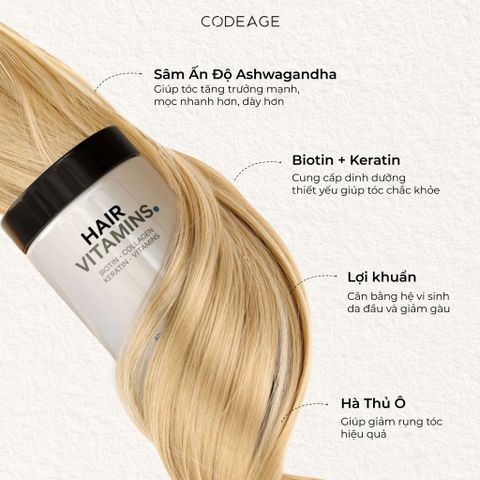 CODEAGE HAIR VITAMINS - VIÊN UỐNG CHO TÓC
