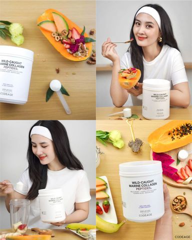 CODEAGE WILD CAUGHT MARINE COLLAGEN PEPTIDES POWDER