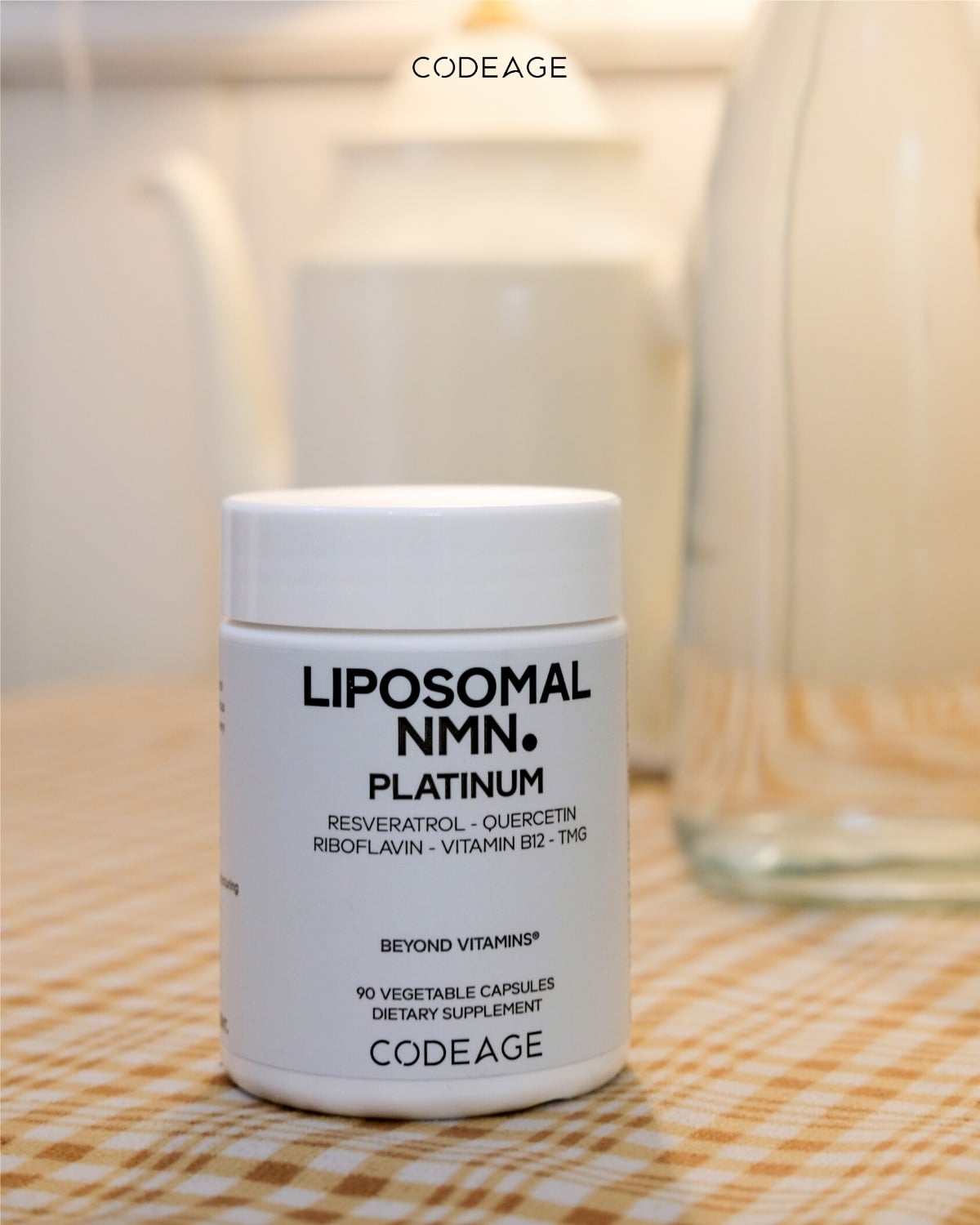Viên uống Codeage Liposomal NMN hỗ trợ cải thiện sức khỏe hộp 90v NMN TPBS