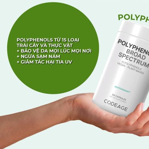 CODEAGE Polyphenols Broad Spectrum - VIÊN CHỐNG NẮNG