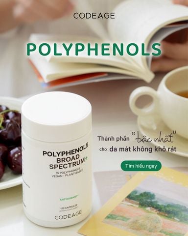 CODEAGE Polyphenols Broad Spectrum - VIÊN CHỐNG NẮNG