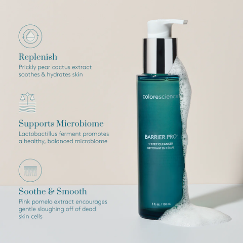 Colorescience Barrier Pro 1-step Cleanser - Sữa Rửa Mặt Kiêm Tẩy Trang 150ml