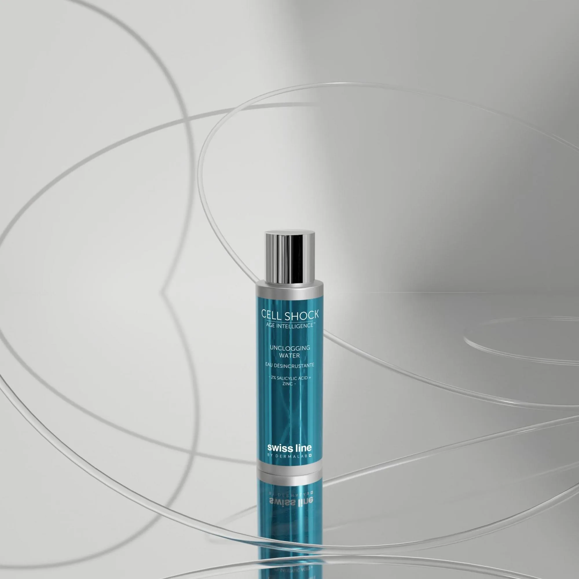 Swissline Cell Shock Age Intelligence Unclogging Water Tinh chất vỗ thải độc, thanh lọc tế bào - phục hồi tổn thương da