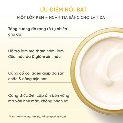 M. Asam Vitamin C Glow Moisturizing Cream Kem Dưỡng Ẩm, Làm Sáng Da 50ml