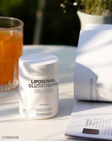 Codeage Liposomal Glutathione Setria 500mg Viên Uống Glutathione Codeage Chống Oxy Hóa, Trắng Sáng Da, Mờ Nám