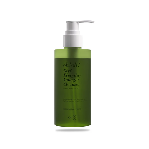 Oh!Oh! Glyz Everyday Younger Cleanser - Sữa Rửa Mặt Làm Sạch Dịu Nhẹ, Hỗ Trợ Sáng Mịn Và Trẻ Hóa Làn Da 200g