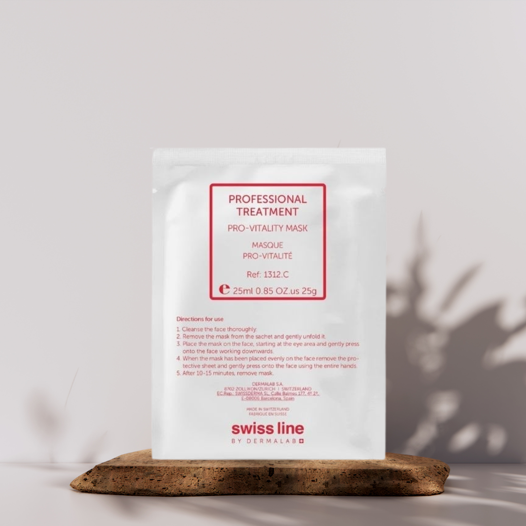 Swissline Pro-Vitality Mask - Mặt Nạ Trẻ Hóa, Thức Tỉnh Năng Lượng, Kích Thích Dẫn Lưu Hệ Bạch Huyết, Hồi Sinh Sức Sống Cho Làn Da