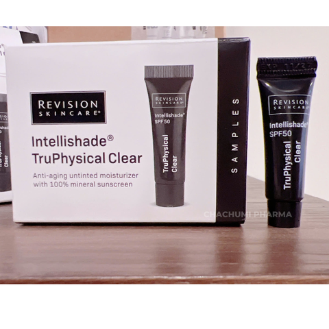 [Tuýp 4g] Kem Chống Nắng Revision Skincare Intellishade Truphysical Clear Kết Hợp Dưỡng Ẩm Và Làm Giảm Nếp Nhăn