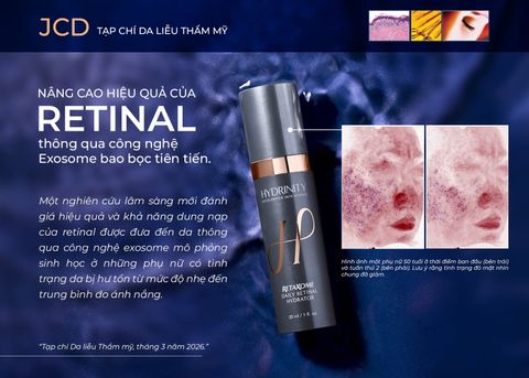 Hydrinity RetaXome Daily Retinal Hydrator - Tinh Chất Trẻ Hoá, Căng Bóng Da