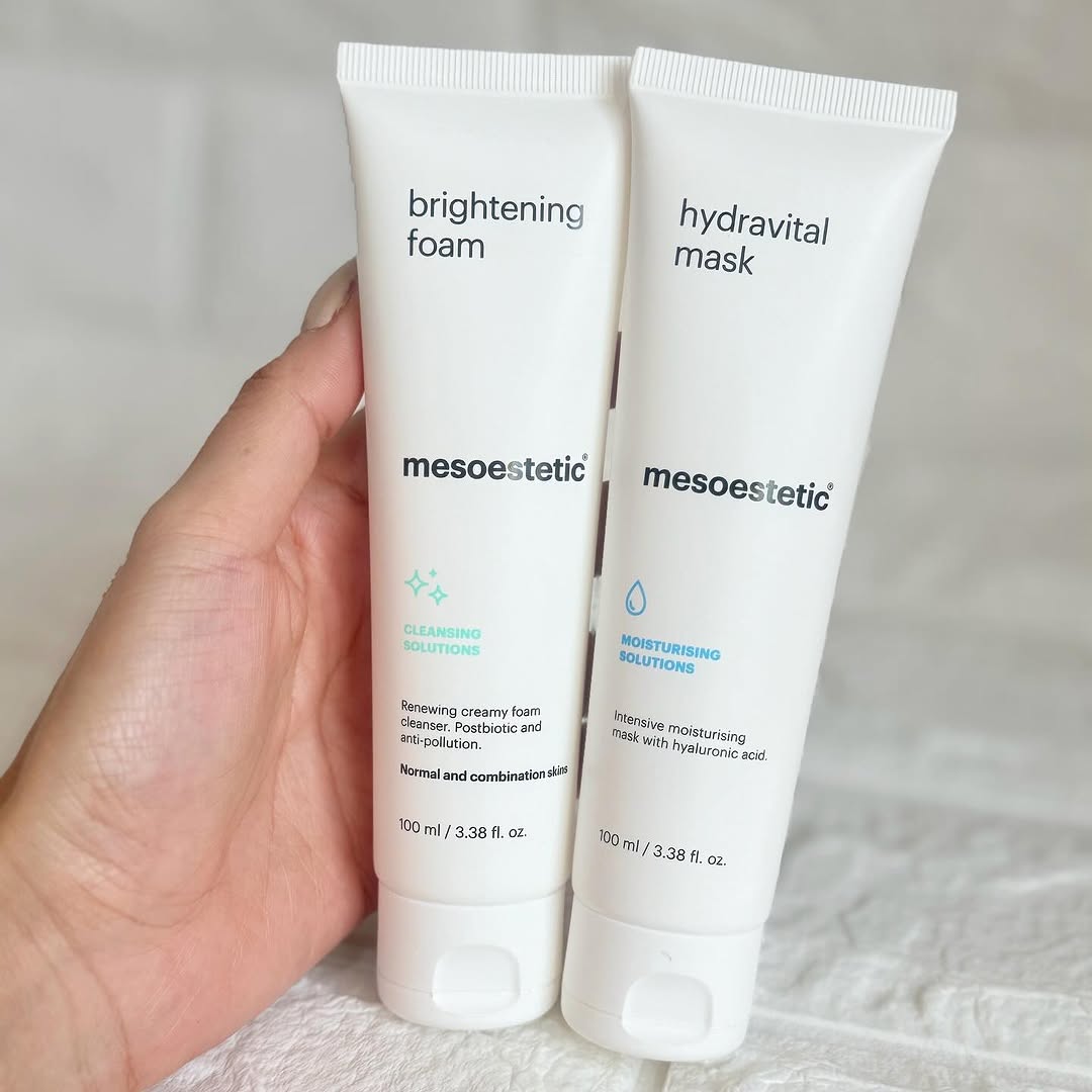 Mesoestetic Brightening Foam Sữa Rửa Mặt Làm Sạch Và Hỗ Trợ Làm Sáng Da 100ml