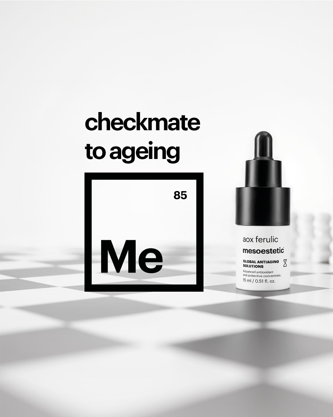 Mesoestetic AOX Ferulic Serum Chống Oxy Hóa Hỗ Trợ Làm Sáng Da Và Chống Lão Hóa 15ml