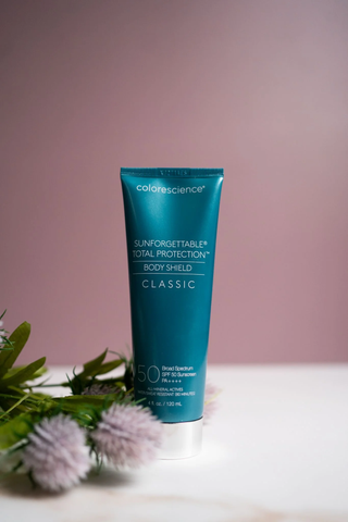 Colorescience Sunforgettable® Total Protection Body Shield SPF 50 - Kem Chống Nắng Toàn Thân Không Màu Vật Lý