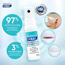 Rejuvaskin HemaCut Spray Xịt Hỗ Trợ Liền Thương & Giảm Sẹo Sau Can Thiệp 15ml
