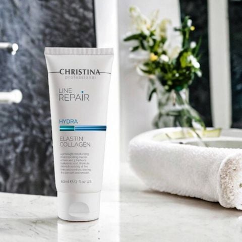 Christina Line Repair Hydra Elastin Collagen Kem Dưỡng Ẩm Cấp Nước, Chống Lão Hóa Da 60ml