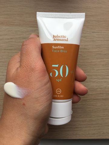 Juliette Armand Sunfilm Face Bliss 50+ Kem Tạo Màng Chống Nắng SPF 50 55ml