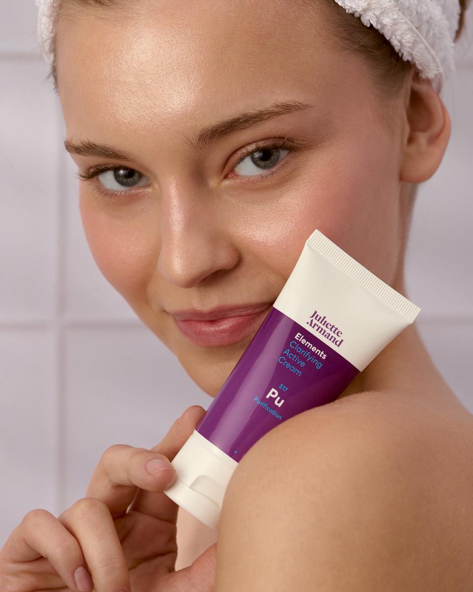 Juliette Armand Clarifying Active Cream - Kem Kiểm Soát Dầu, Giảm Bít Tắc Lỗ Chân Lông Cho Da Dầu Mụn 50ml