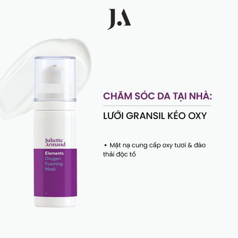 Juliette Armand Elements Oxygen Foaming Mask Mặt Nạ Oxy Tươi Trẻ Hóa Da, Làm Sáng Và Phục Hồi Da Xỉn Màu 30ml