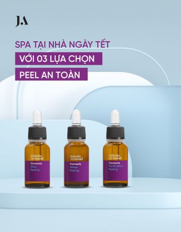Juliette Armand Elements Purification Peeling Gel Lột Tẩy Hóa Học An Toàn Cho Da Trẻ, Dầu Mụn, Hỗ Trợ Làm Sạch Lỗ Chân Lông 10ml