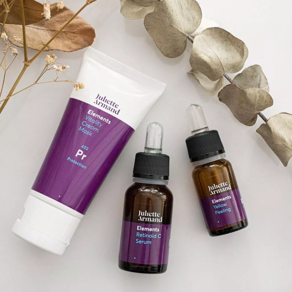 Juliette Armand Elements Yellow Peeling Gel Lột Tẩy Hóa Học An Toàn Cho Da Trưởng Thành, Hỗ Trợ Cải Thiện Da Khô Và Nám 10ml