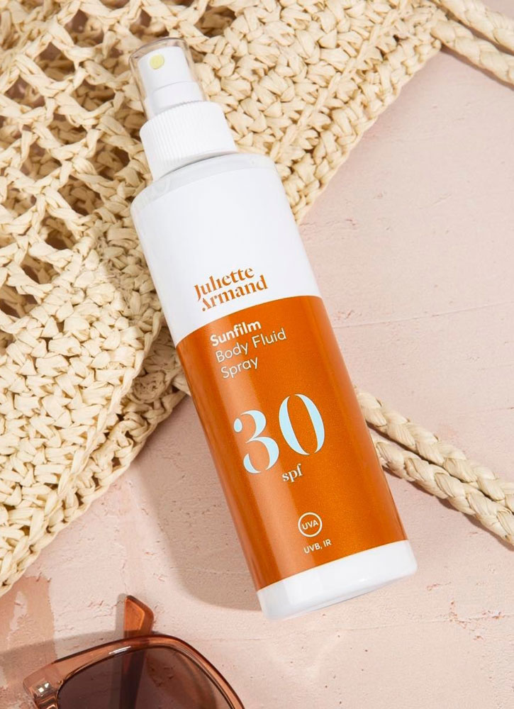 Juliette Armand Sunfilm Body Fluid Spray SPF 30 Chống Nắng Body Dạng Xịt Dành Cho Mọi Loại Da 200ml