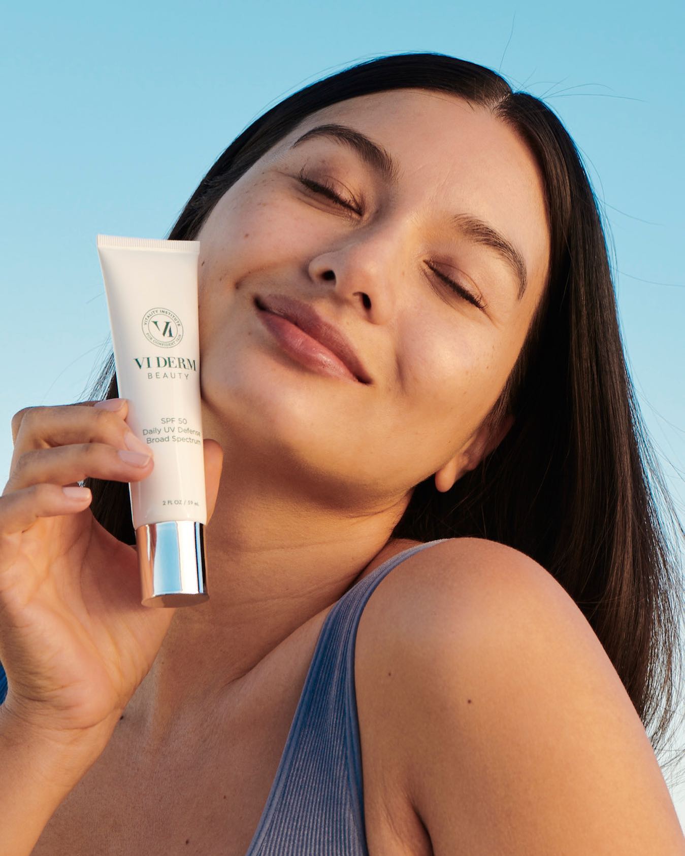 [Date 11/2026] VI DERM SPF 50 Broad Spectrum Sunscreen - Kem Chống Nắng Phổ Rộng Bảo Vệ Da Toàn Diện 59ml