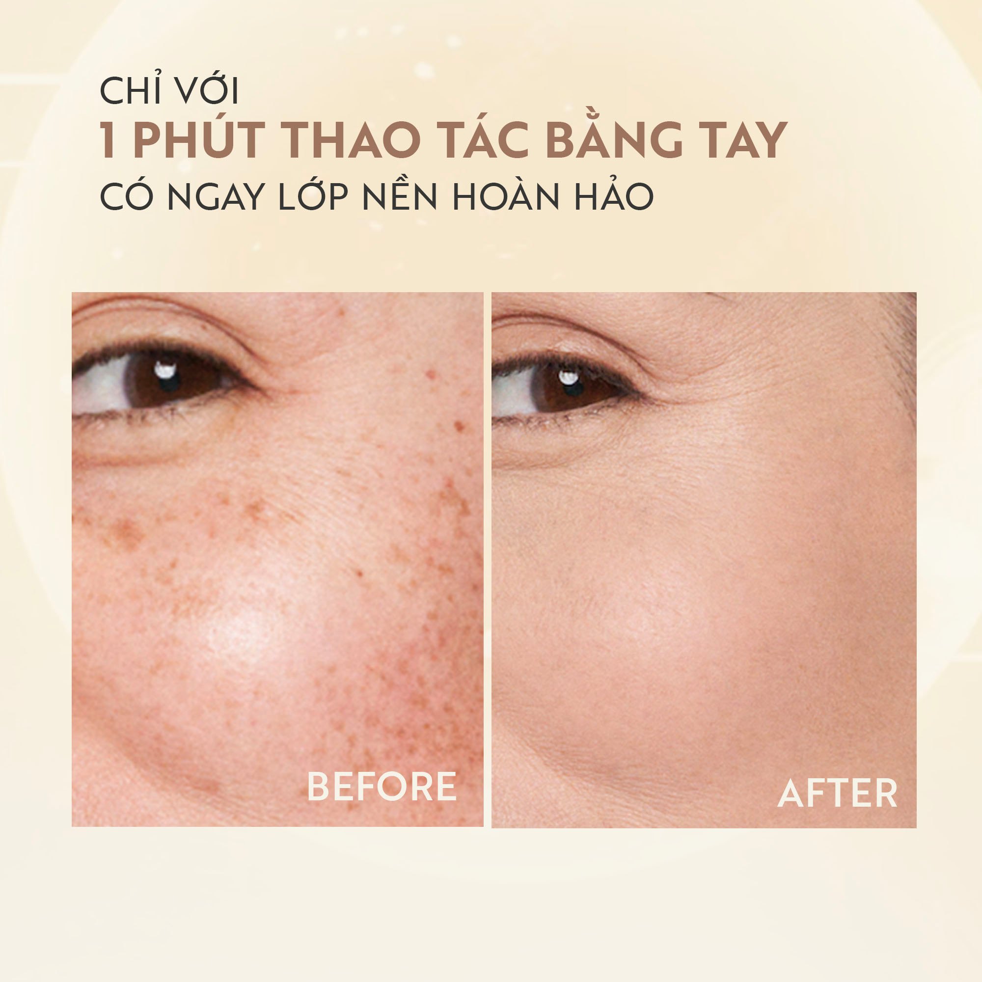 M. Asam Magic Finish Make-Up Mousse Kem Nền Mây 30ml