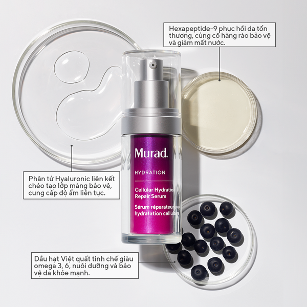 Serum Dưỡng Ẩm Và Hỗ Trợ Làm Mịn Da Murad Cellular Hydration Repair Serum 30ml