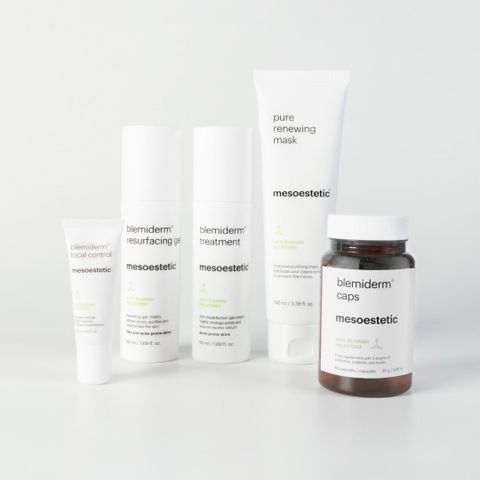 Mesoestetic Blemiderm Local Control Chấm Mụn Hỗ Trợ Giảm Viêm, Gom Cồi 10ml