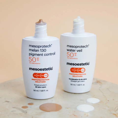 Mesoestetic Mesoprotech Melan 130 Pigment Control SPF50+ Kem Chống Nắng Cho Da Dễ Tăng Sắc Tố 50ml