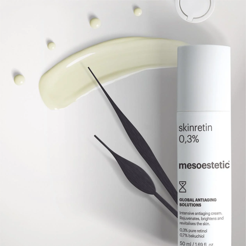 Mesoestetic Skinretin 0.3% Kem Dưỡng Hỗ Trợ Tái Tạo, Chống Lão Hoá, Cải thiện Nếp Nhăn 50ml