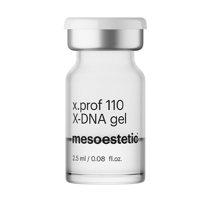 Mesoestetic X.Prof 110 X-DNA - Tinh Chất Hỗ Trợ Phục Hồi Da, Tái Tạo, Cải Thiện Khô Sạm, Chảy Xệ 5x2.5ml