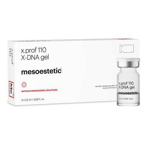 Mesoestetic X.Prof 110 X-DNA - Tinh Chất Hỗ Trợ Phục Hồi Da, Tái Tạo, Cải Thiện Khô Sạm, Chảy Xệ 5x2.5ml
