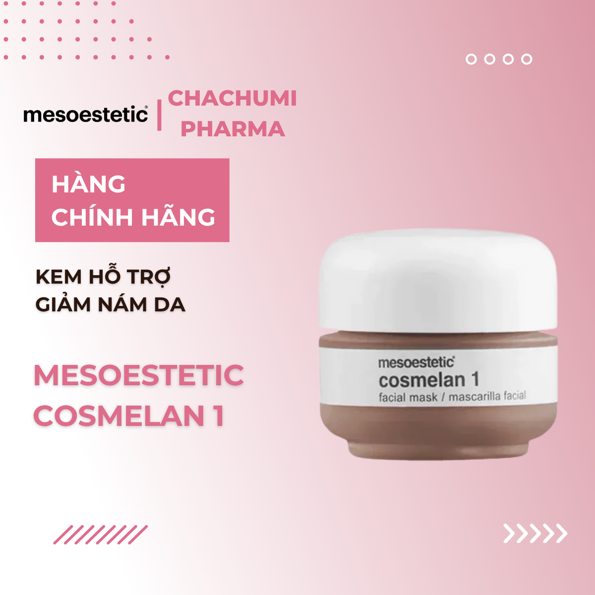 Mesoestetic Cosmelan 1 - Kem Hỗ Trợ Giảm Nám Da 15g