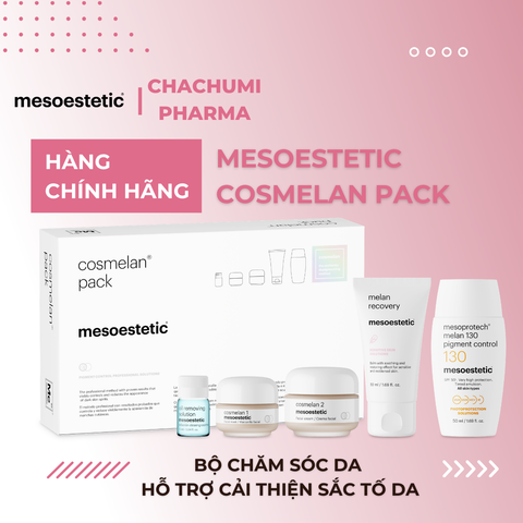 Mesoestetic Cosmelan Pack -  Bộ Chăm Sóc Da Hỗ Trợ Cải Thiện Sắc Tố Da