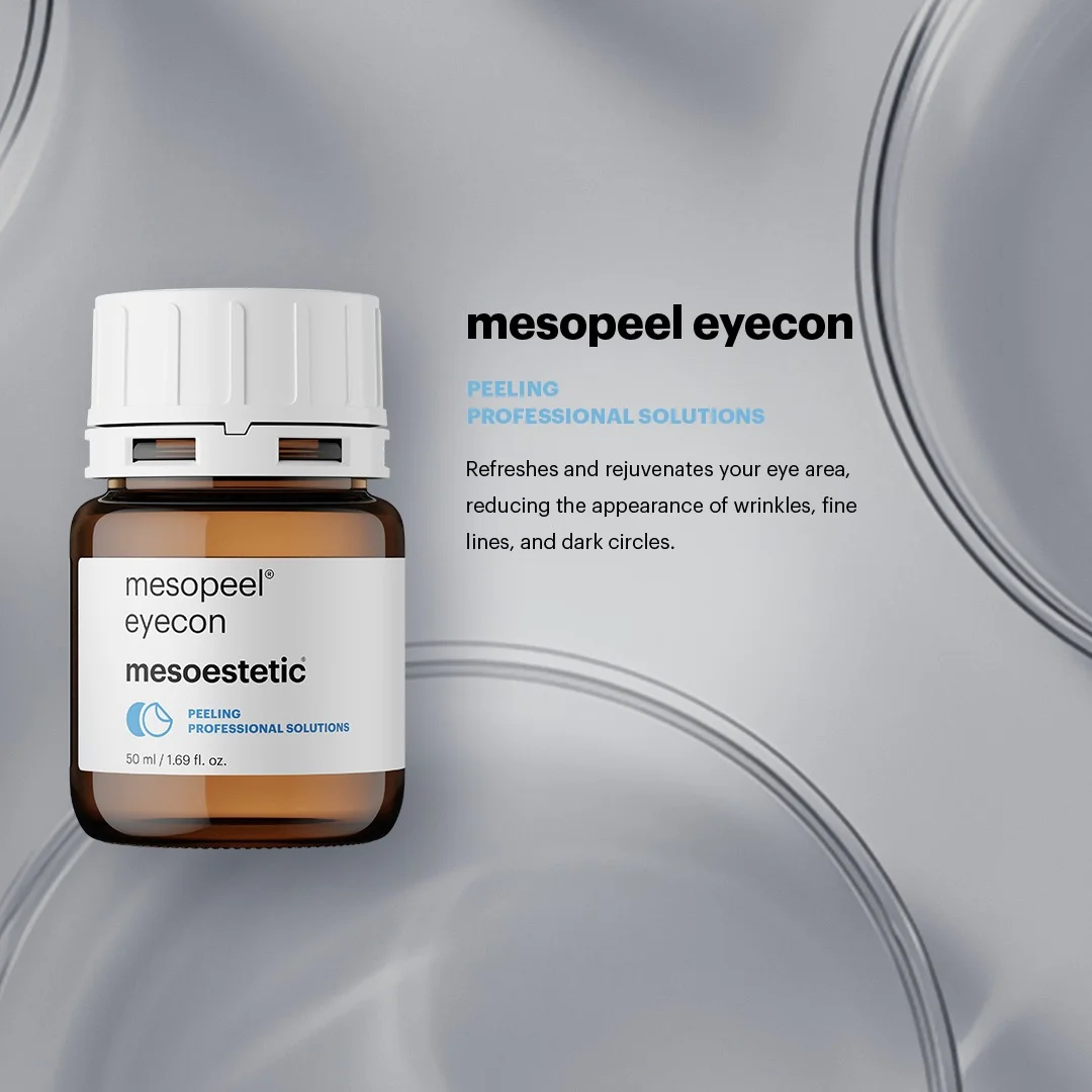 Mesoestetic Mesopeel Eyecon Peel Hỗ Trợ Cải Thiện Quầng Thâm, Nếp Nhăn Vùng Da Quanh Mắt 50ml