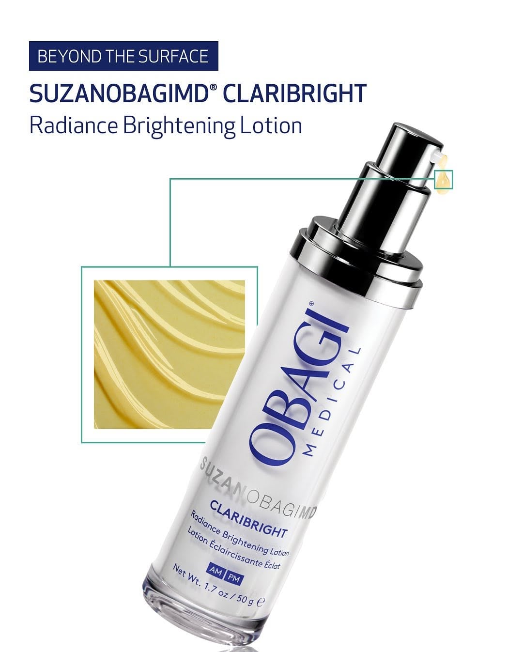 Obagi Claribright Radiance Brightening Lotion SuzanObagiMD - Lotion Dưỡng Sáng Da Đều Màu 50ml