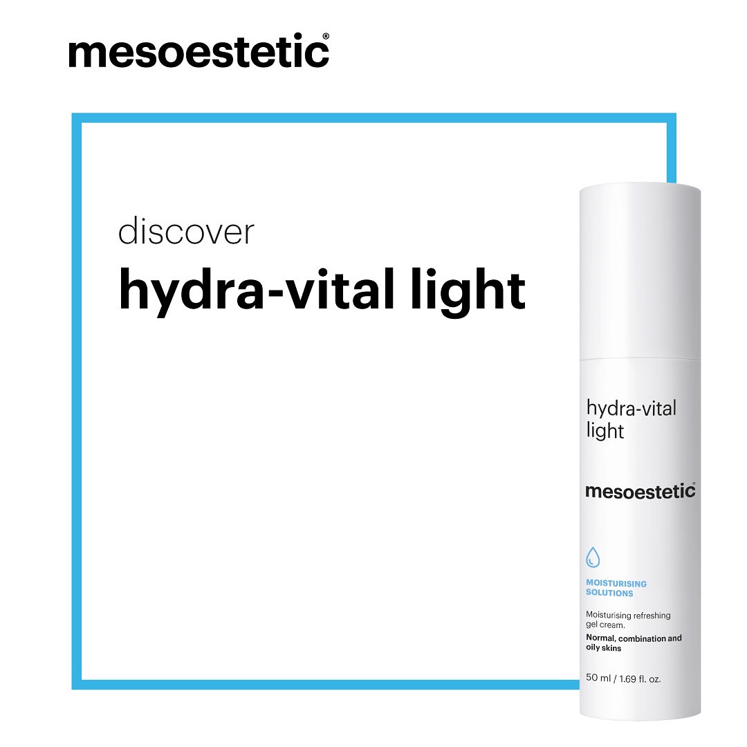 Mesoestetic Hydra-Vital Light Gel Cream Cấp Nước Cho Da Hỗn Hợp Thiên Dầu 50ml