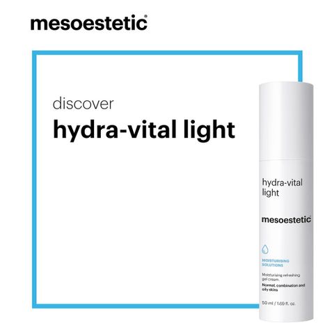 Mesoestetic Hydra-Vital Light Gel Cream Cấp Nước Cho Da Hỗn Hợp Thiên Dầu 50ml