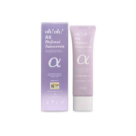 Oh!Oh! RK Defense Sunscreen - Kem Chống Nắng Phổ Rộng Mỏng Nhẹ, Khô Thoáng Và Chống Lão Hóa 45g